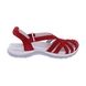 Earth Spirit Closed Toe Sandals - Red leather - 41090/ ALEXA